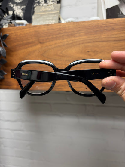 Celine ‘CL50141U’ Black Boxy Frame Optical Glasses