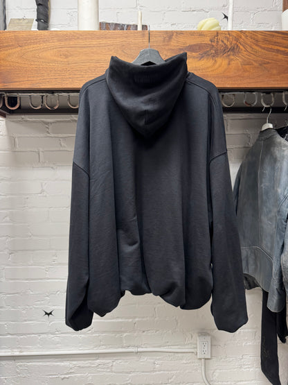 Vetements ‘Oval Logo’ Heavyweight Cotton Black Oversized Hoodie