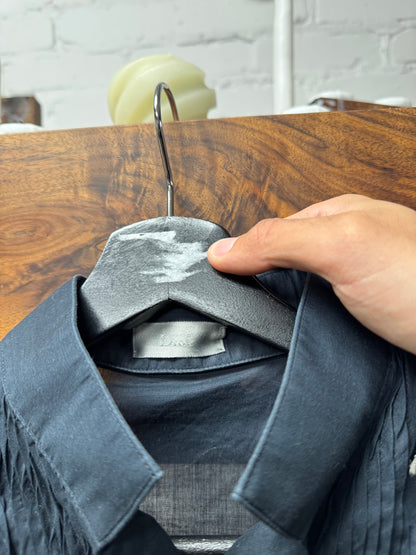 Dior Homme Frilled ‘Short Collar’ Button Down Shirt
