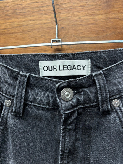Our Legacy ‘Third Cut’ Washed Grey Denim
