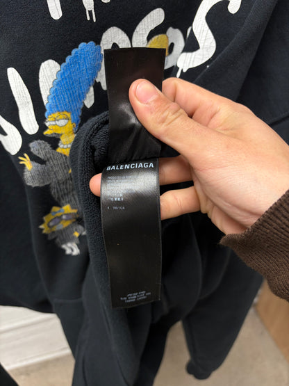 2021 Balenciaga ‘The Simpsons’ Pullover Hoodie