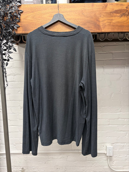Acne Studios ‘Stockholm Logo’ Black Long Sleeve Shirt