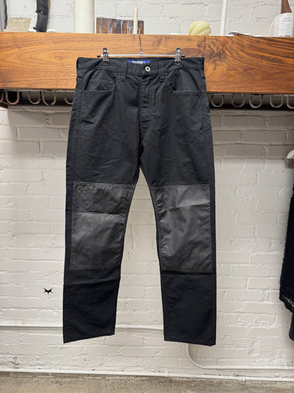 2018 Junya Watanabe Buckle-Back Ripstop Knee Panelled Denim