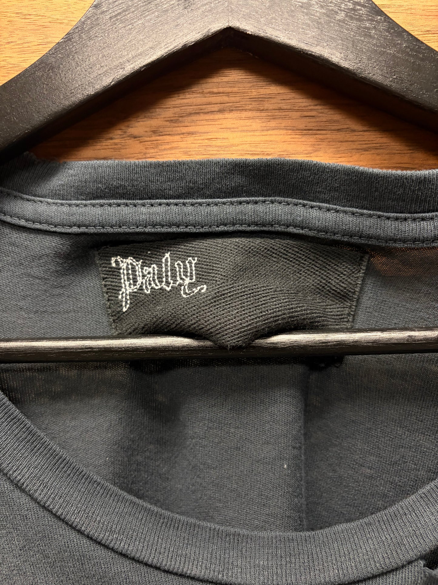 Paly ‘Rodney Harvey’ Memorial Distressed Black Graphic T-Shirt