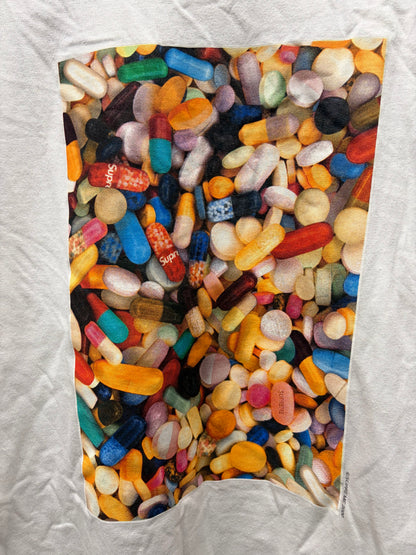 AW2020 Supreme ‘Pills’ White Photo Graphic T-Shirt