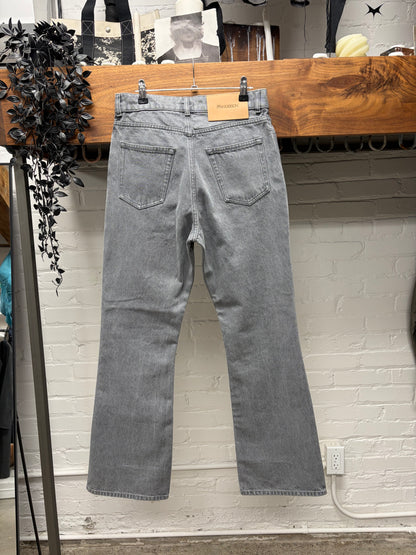 J.W. Anderson Light Grey Bootcut Flared Jeans