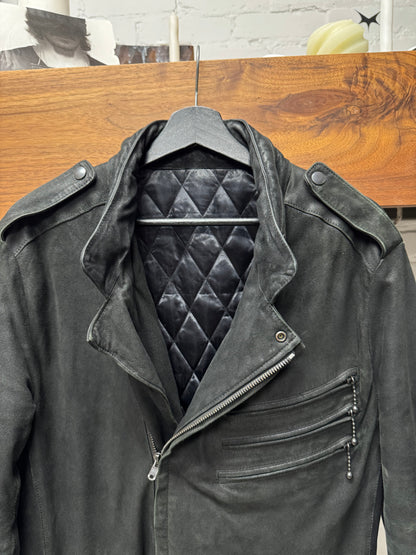 AW2004 Number (N)ine ‘Give Peace a Chance’ Lambskin Leather Jacket