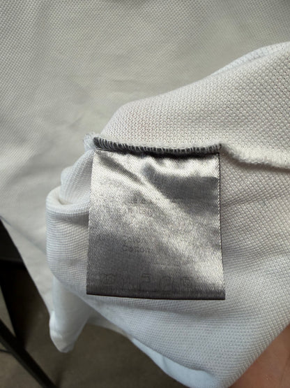 Dior Homme ‘Patch Logo’ White/Red Polo