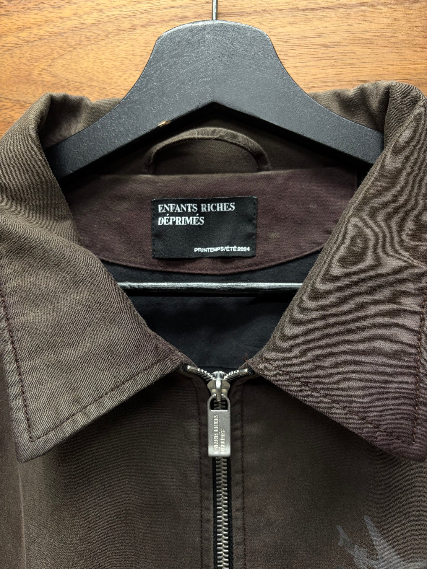 AW24 Enfants Riches Deprimes ‘Flight’ Dirt Wash Work Jacket