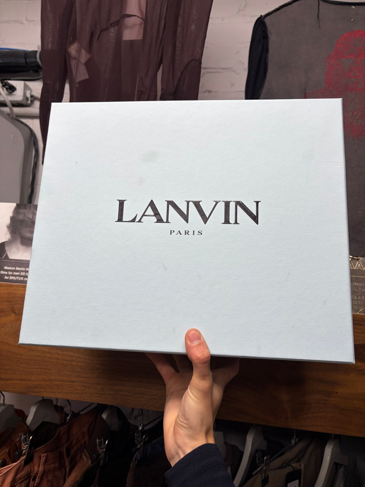 Lanvin Curb Jumbo Lace Low Top Padded Skate Sneakers