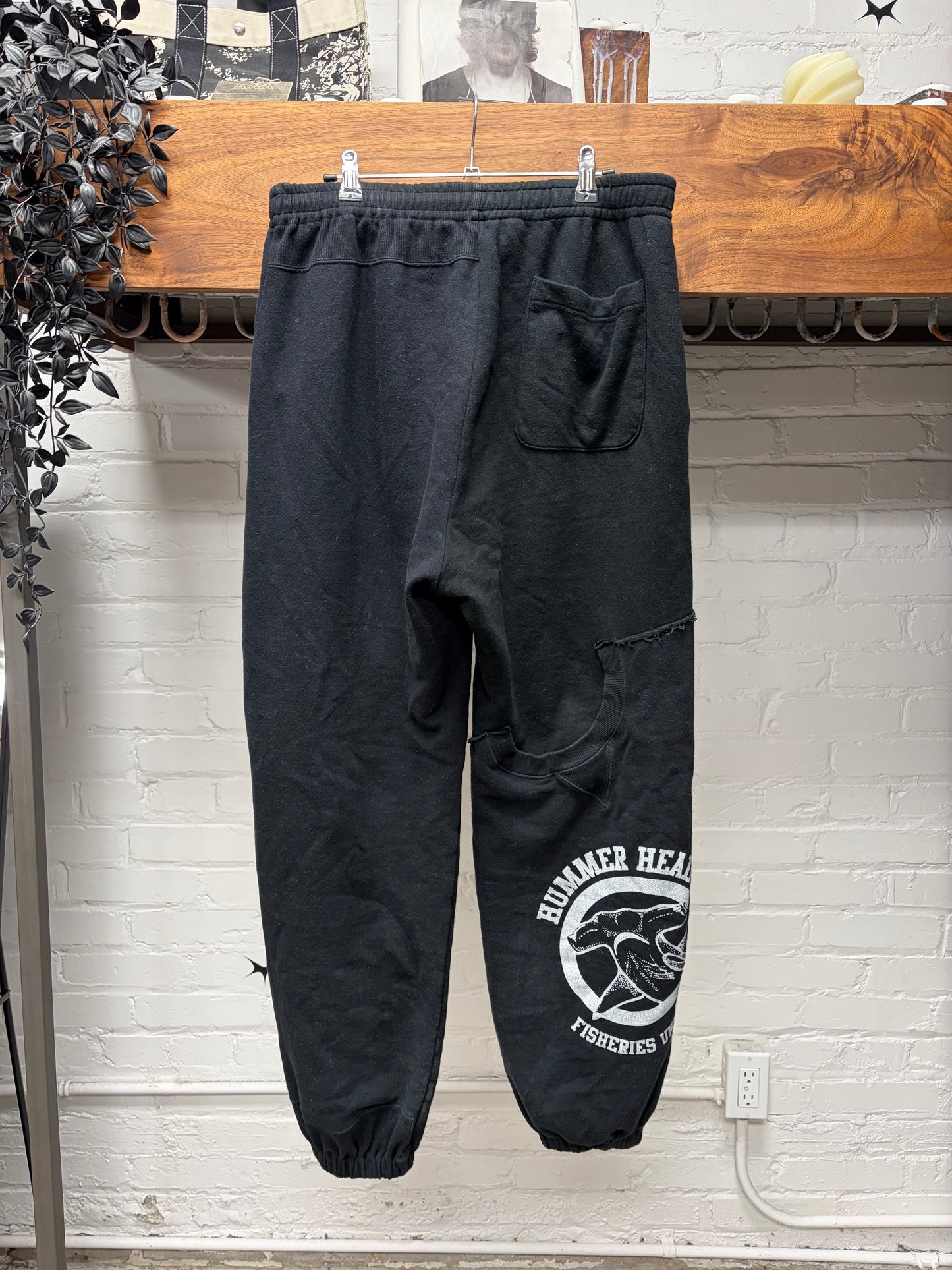 SS2022 Undercover ‘Paper Doll’ Hybrid Sweatshirt Reconstructed Cotton Sweatpants