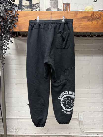 SS2022 Undercover ‘Paper Doll’ Hybrid Sweatshirt Reconstructed Cotton Sweatpants