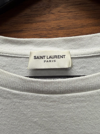 Saint Laurent ‘Year of the Bull’ White Graphic T-Shirt