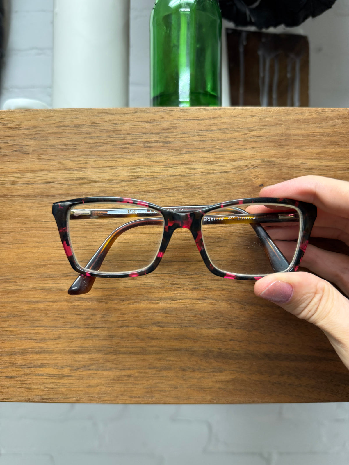 Alexander McQueen Cat Eye Prescription Glasses