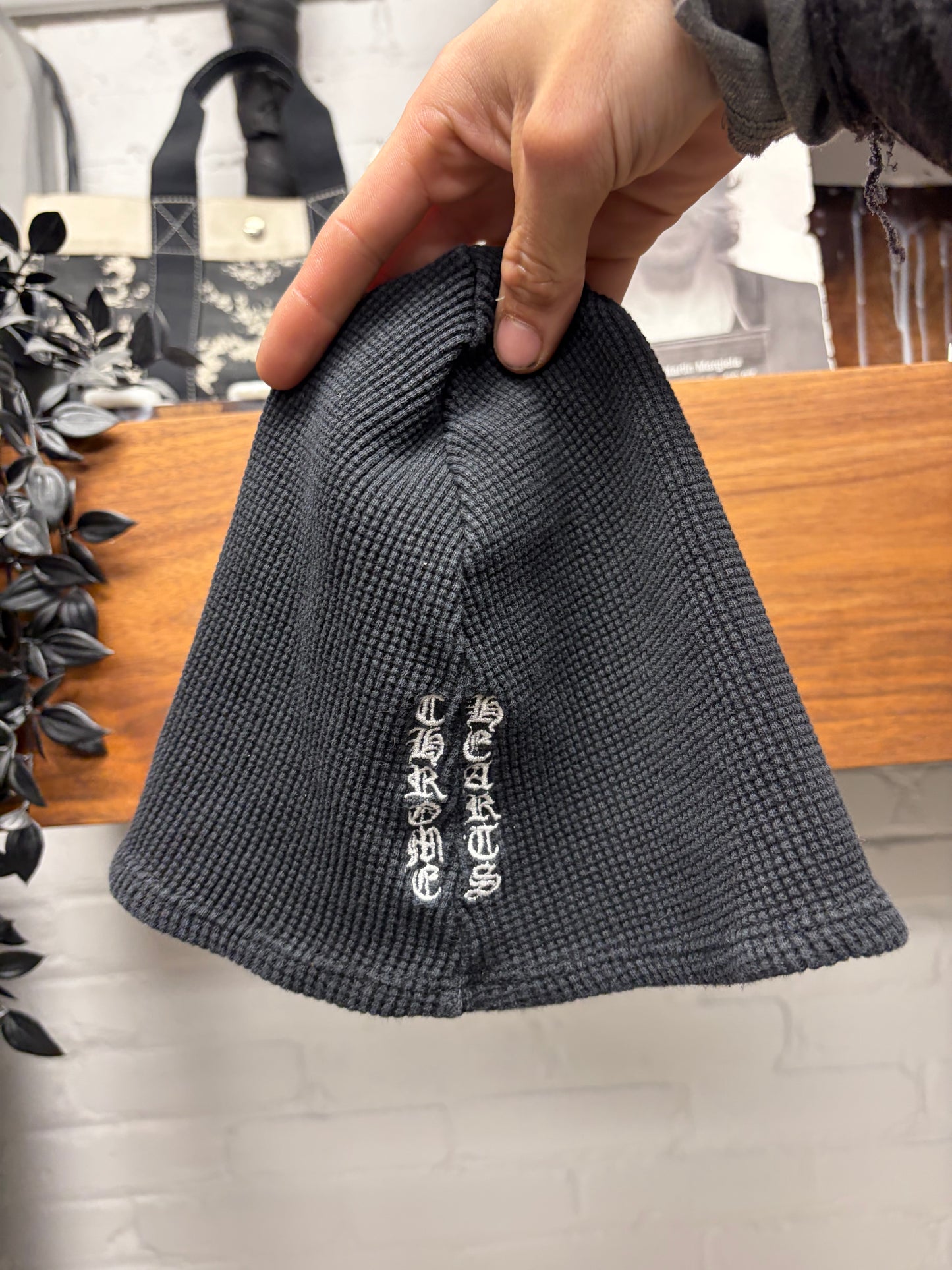 Vintage Chrome Hearts ‘Celtic Cross’ Black Thermal Skull Cap