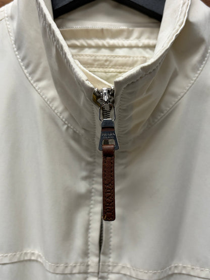 SS2000 Prada White Nylon ‘Shell’ Coat