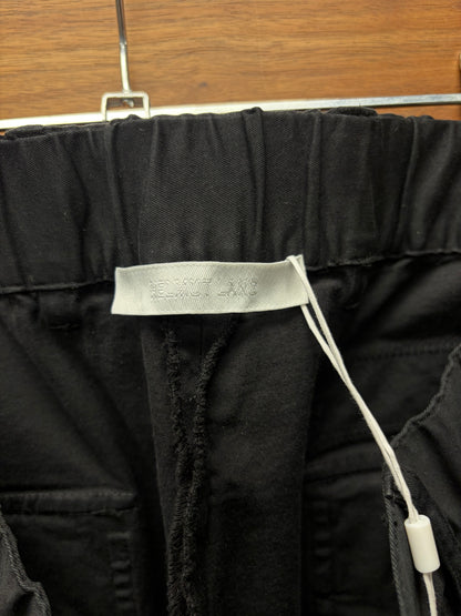 Helmut Lang Wide Leg Black ‘Front Zip’ Pants