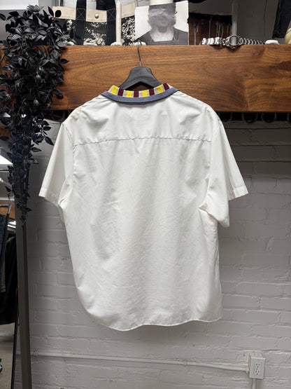 SS2015 Acne Studios Striped Collar ‘Ody’ Bowling Shirt