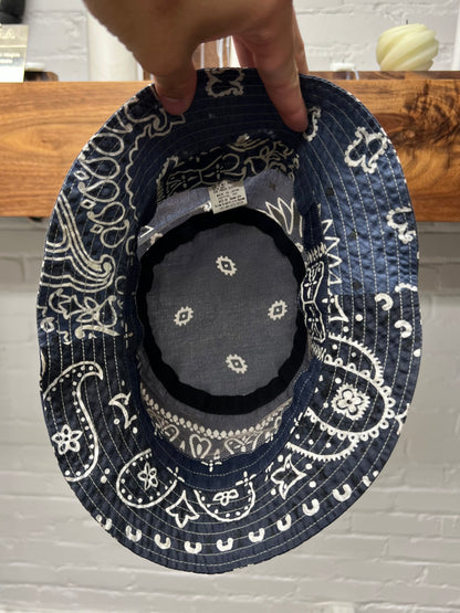 Kapital Paisley Patchwork Bandanna Bucket Hat