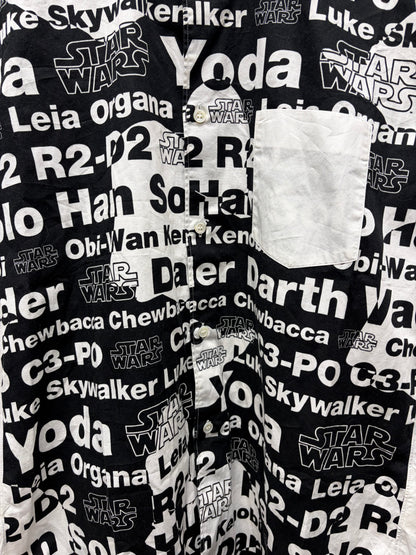 Comme Des Garçons Shirt x Star Wars Full Print Button Up Shirt