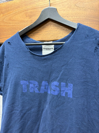 SS2015 Takahiro Miyashita the Soloist x Tangtang ‘Trash’ Reconstructed Blue T-Shirt