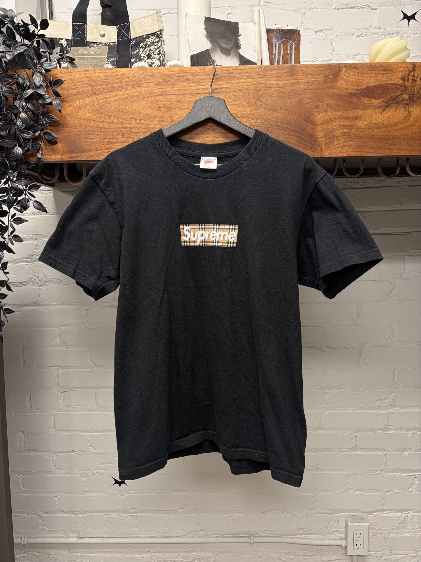 SS2022 Supreme x Burberry Box Logo T-Shirt