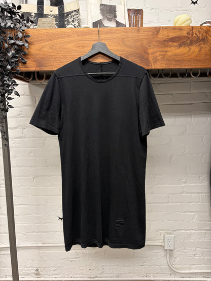 Rick Owens DKRSHDW ‘Level’ Black Jersey Cotton T-Shirt