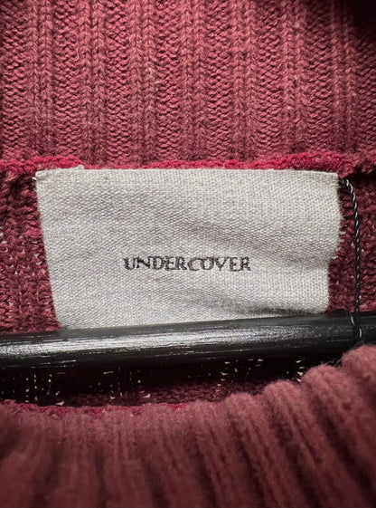 Undercover Cable Knit ‘Clay Red’ Turtleneck Sweater