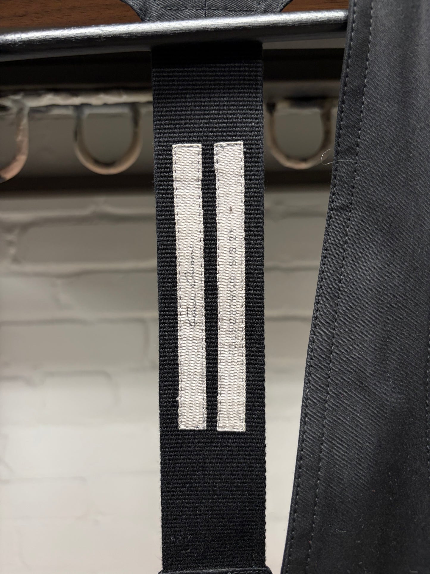SS2021 Rick Owens ‘Phlegethon’ Bauhaus Black Nylon Cargo Vest