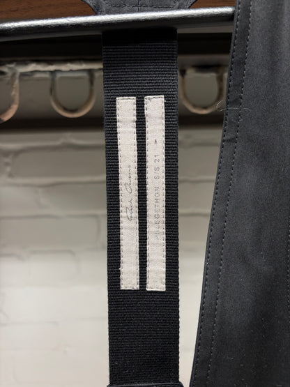 SS2021 Rick Owens ‘Phlegethon’ Bauhaus Black Nylon Cargo Vest