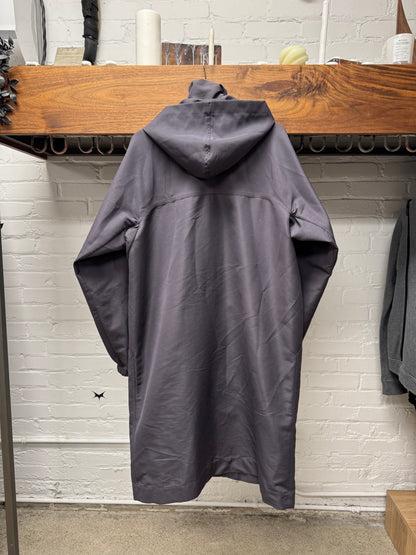 SS21 Rick Owens ‘Phlegethon’ Plum Fishtail Parka