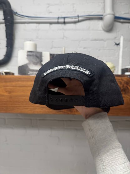 Chrome Hearts ‘RS3’ Triple Cross Black Trucker Hat