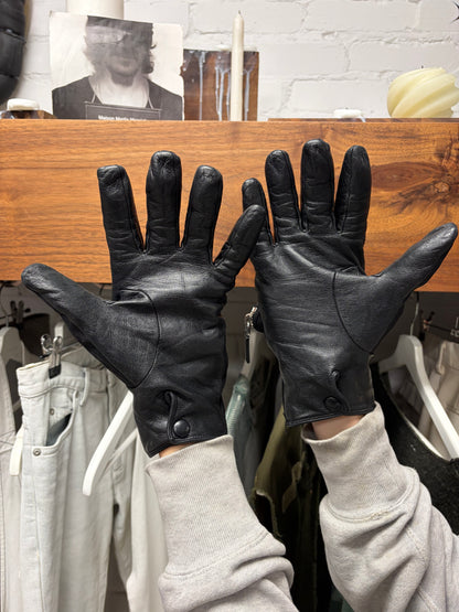 AW2021 Prada by Raf Simons Re-Nylon/Napa Leather Hybrid Gloves