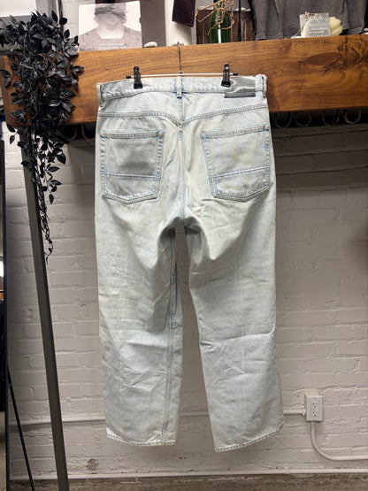 Our Legacy ‘Extended Third Cut’ Light Wash Blue Straight Leg Denim