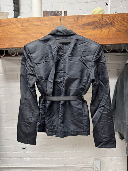 Alyx Studios ‘Roller Buckle’ Nylon Black Shell Blazer