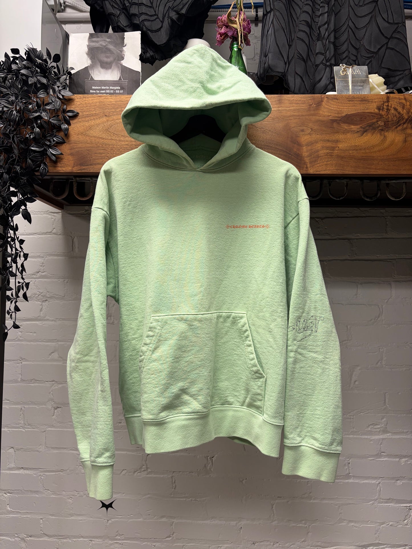 Chrome Hearts x Matty Boy ‘Lust’ Mint Green Pullover Hoodie