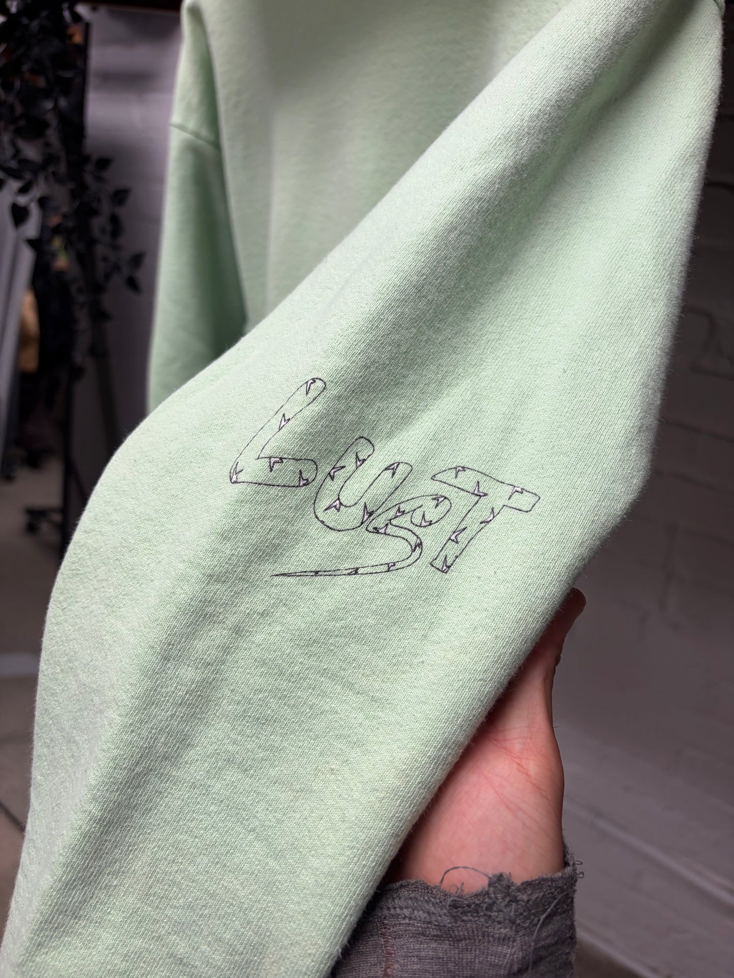 Chrome Hearts x Matty Boy ‘Lust’ Mint Green Pullover Hoodie