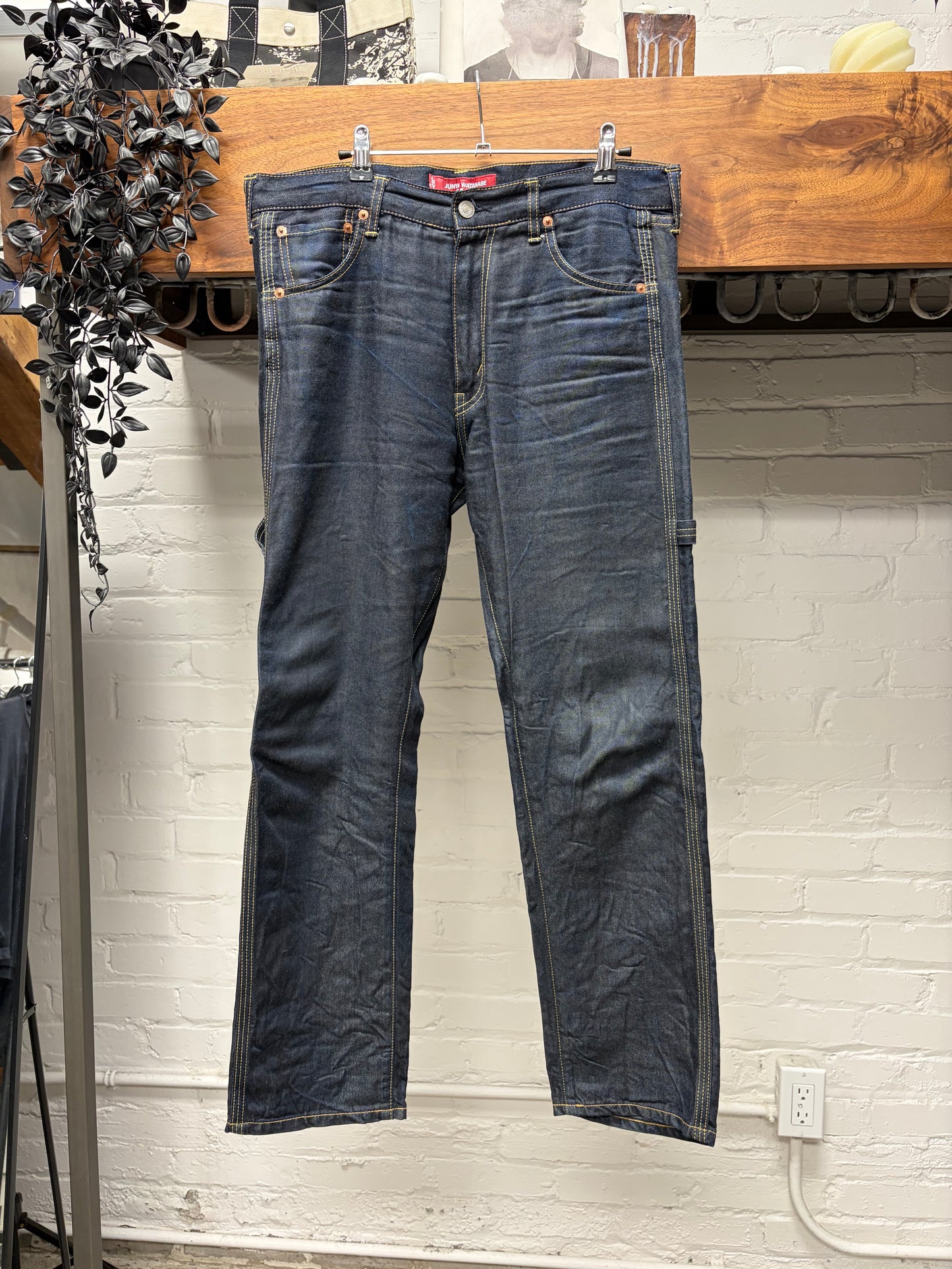 AW2022 Junya Watanabe x Levi’s Raw Blue Carpenter Denim