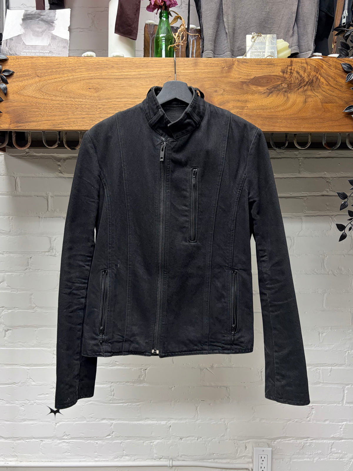 5351 Pour Les Hommes Black ‘Fencing’ Denim Jacket