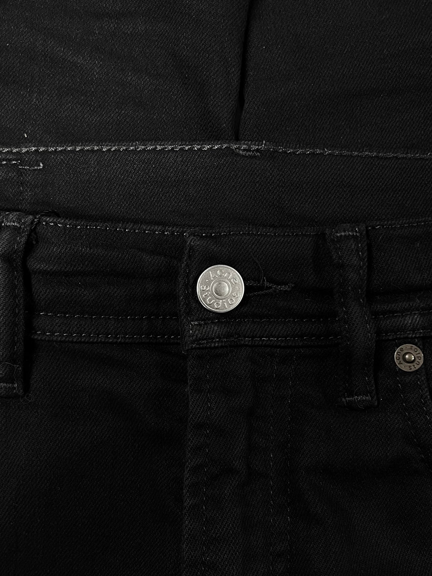 Acne Studios Black Slim/Skinny Jeans