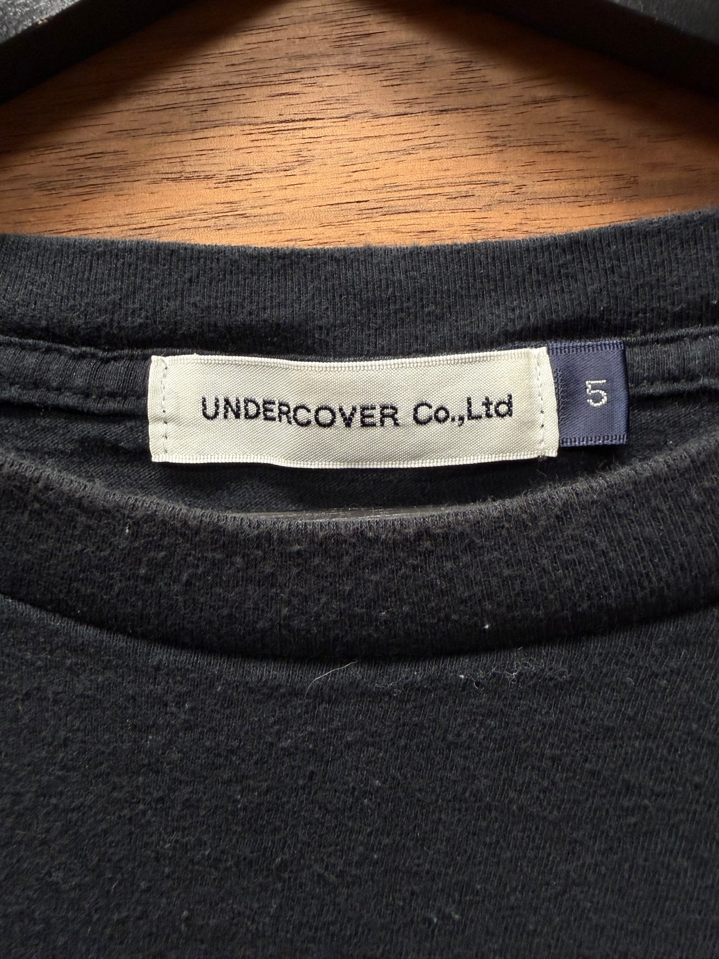 AW2020 Undercover ‘Bat’ Black/White Graphic T-Shirt