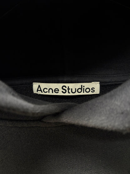 Acne Studios ‘Stockholm Logo’ Cotton Pullover Hoodie