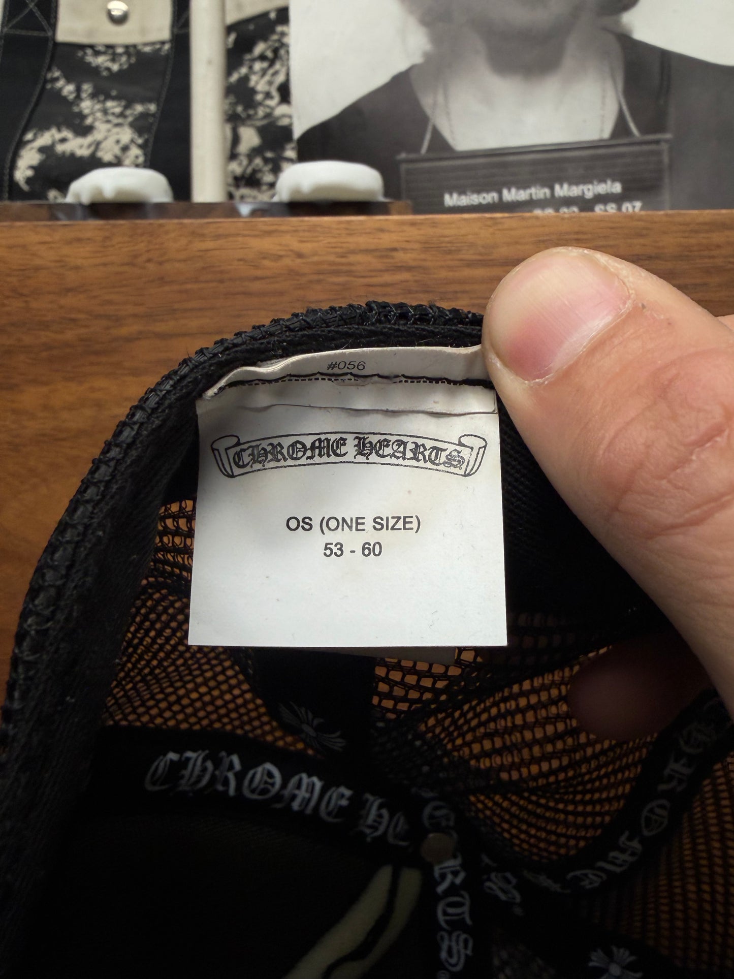 Chrome Hearts ‘Hollywood’ Store Exclusive Black Trucker Hat