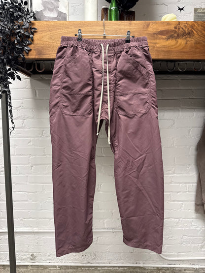 AW2023 Rick Owens ‘Luxor’ Mauve Cargo Drawstring Pants