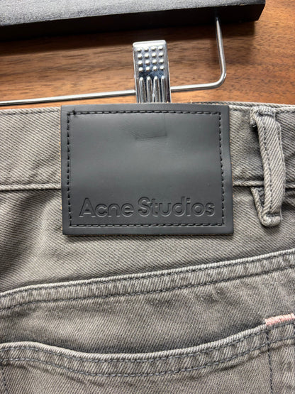 Acne Studios ‘2021’ Grey Wide Leg Denim