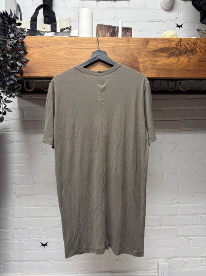 AW2019 Rick Owens ‘Larry’ Dust Brown ‘Level’ Oversized T-Shirt