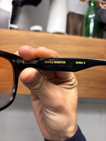 Gentle Monster ‘Una.C’ Acetate Brown Tinted Square Frame Glasses