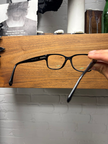 Chanel ‘C.501’ Black Quilted CC Logo Prescription Glasses Frames
