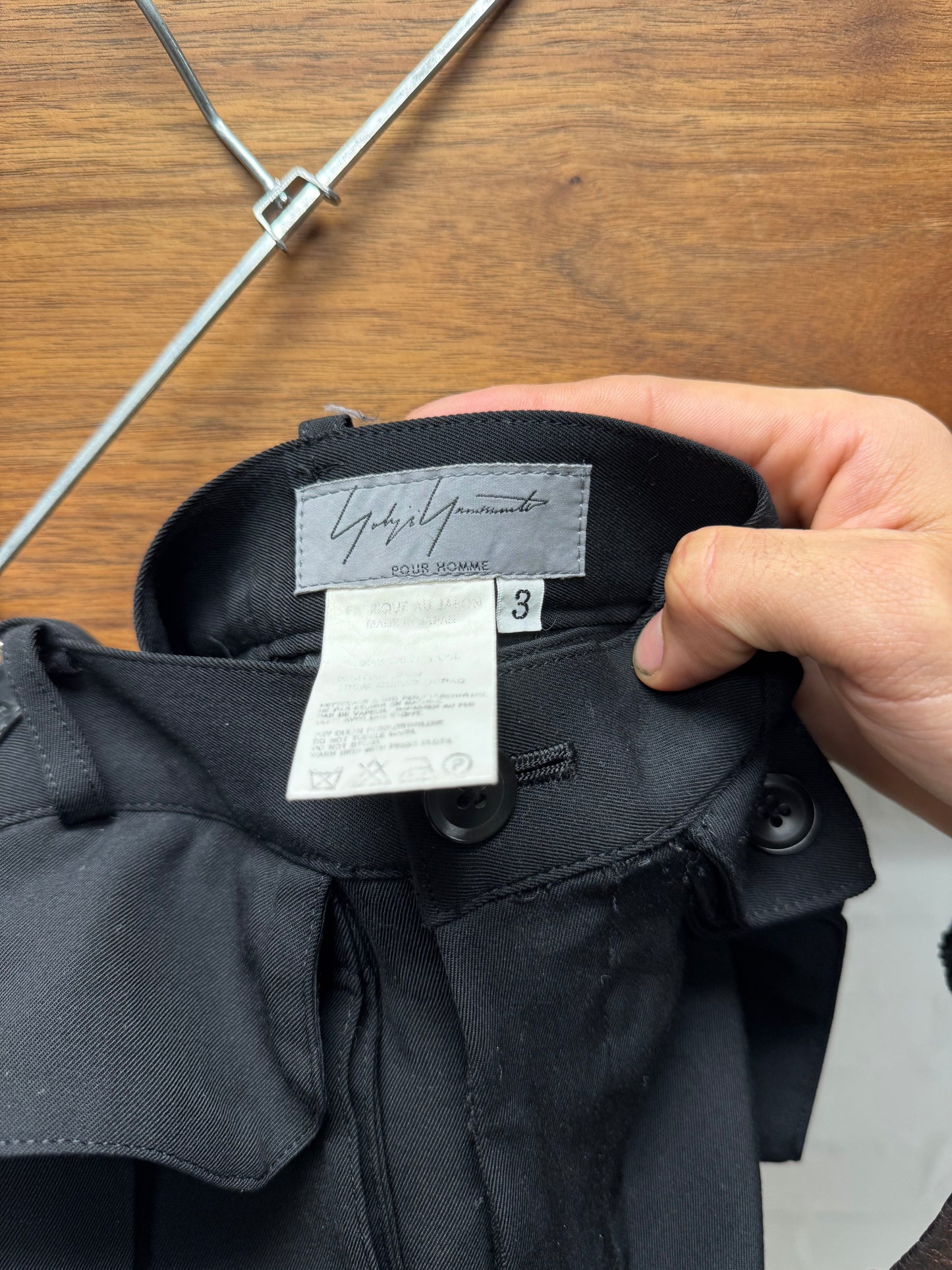 Yohji Yamamoto Pour Homme Mainline Cargo Trousers