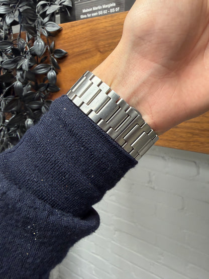 Issey Miyake by Seiko ‘W-Mini’ Silver Analog Watch
